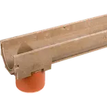 Plastmo EuroLine dræn u/rist 1000 mm