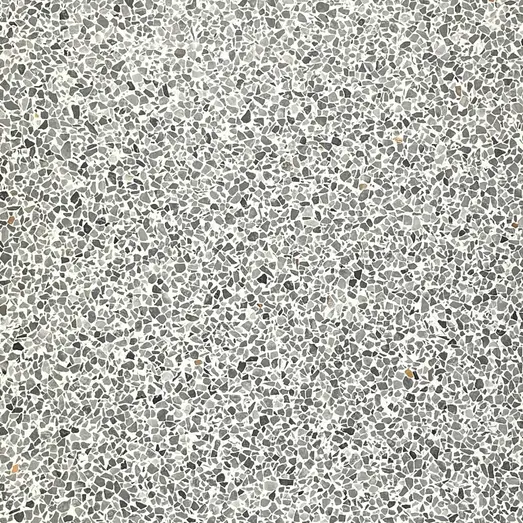 Terrazzo flise reykjavik slebet overflade uden fas 40x40x1,5 cm