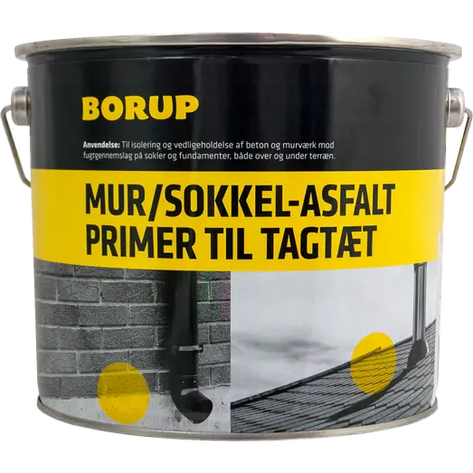 Borup mur- og sokkelasfalt sort 4 L