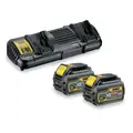DeWALT DCB132-QW XR Flexvolt dobbelt lader 12/18/54V