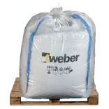 Weber 6,6% bakkemørtel 0-4 mm, 500 L