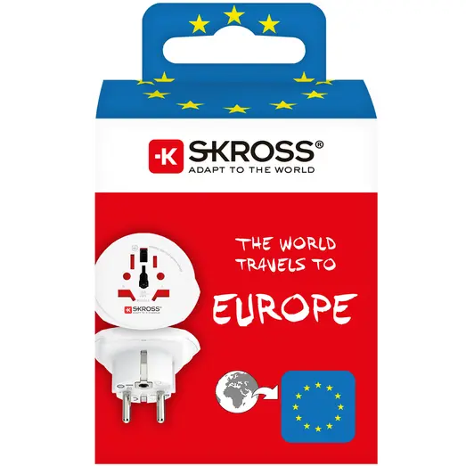 Skross Verden til Europa Rejseadapter