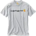 Carhartt core logo t-shirt grå