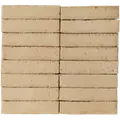 Matzen Tegl 2115 blødstrøgen facademursten gul 228x108x54 mm