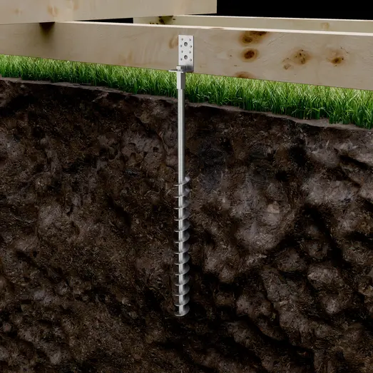 GroundPlug® Twister skruefundament M16/0750