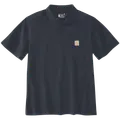 Carhartt 106685 Midweight s/s pocket polo navy