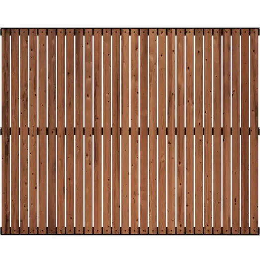 PLUS Saga hegn 150×120 cm ThermoWood®