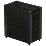 Plus Cubic Blomsterkasse m/hjul 87x95 cm