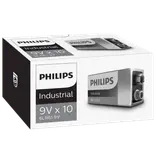 Philips Industrial 9V (LR61) batteri - pk. á 10 stk.