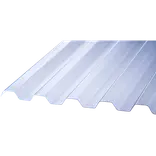 Rodena PVC trapez naturel (blåtonet), 1090 x 0,7 mm