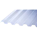Rodena PVC trapez naturel (blåtonet), 1090 x 0,7 mm