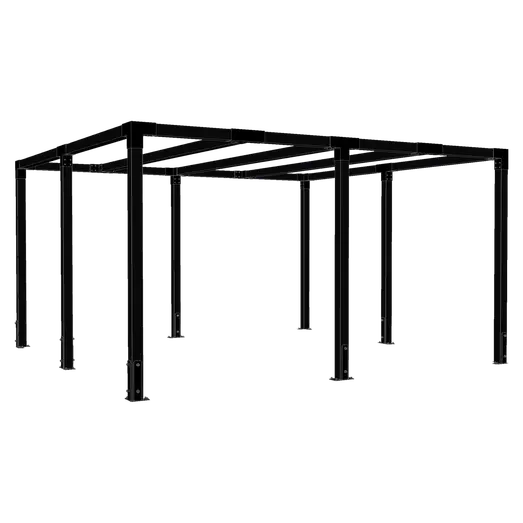 Plus cubic pergola sort