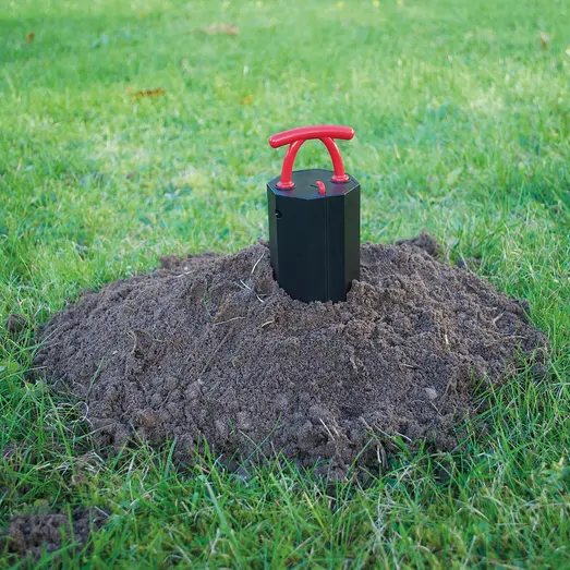 Mosegrisefælde 1 stk. inkl. hulbor