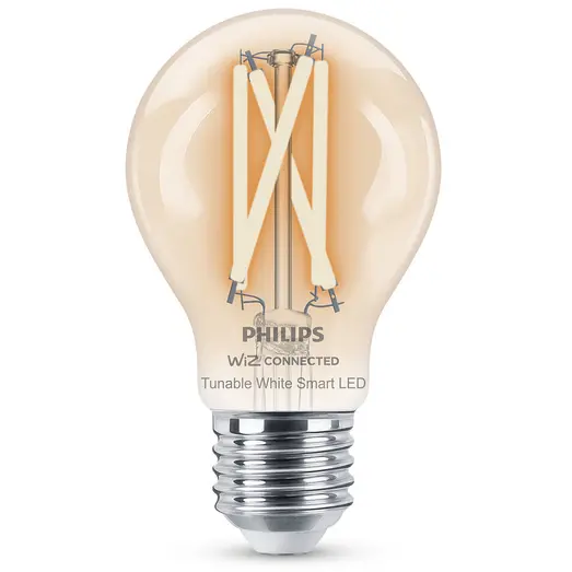 Philips Smart WiZ white LED pære E27 6,7W standard klar