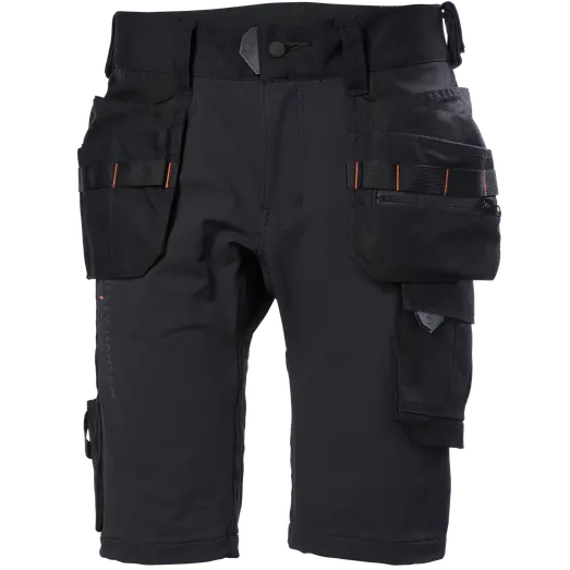 Helly Hansen Workwear Evolution håndværkershorts med hængelommer sort