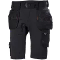 Helly Hansen Workwear Evolution håndværkershorts med hængelommer sort
