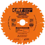 CMT savklinge 216x2,8x30 mm Z24W neg.