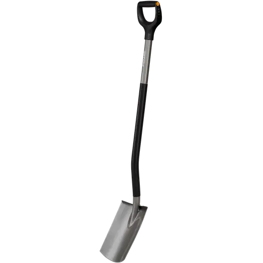 Fiskars Ergonomic spade grå