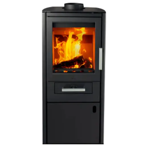 Varde Bornholm brændeovn sort