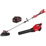 Milwaukee M18 powerpack M18 BLLT græstrimmer/M18 FBLG3 løvblæser 5,5Ah batteri