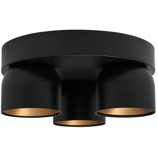 Nordlux Pitcher 3-rondel spotlight GU10 sort