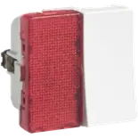 LK Fuga afbryder m/lampe 1-pol hvid