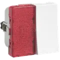 LK Fuga afbryder m/lampe 1-pol hvid