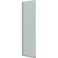 Scanbad brusevæg D 69x197,8cm børstet satin/isglas