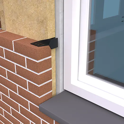 Knudsen kilen K-Mur 28I montagebeslag