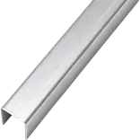 Top-skinne 2x26x30 mm x 1,811 m aluzink