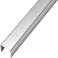 Top-skinne 2x26x30 mm x 1,811 m aluzink