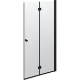 Scanbad Match foldbar brusedør 99x200 cm mat sort