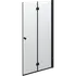 Scanbad Match foldbar brusedør 99x200 cm mat sort