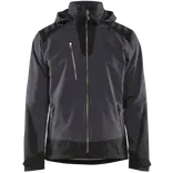Blåklæder softshell jakke mørk grå/sort