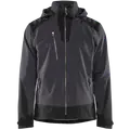 Blåklæder softshell jakke mørk grå/sort