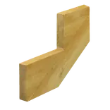 NSH trappevange 2 - trin trykimpr. træ