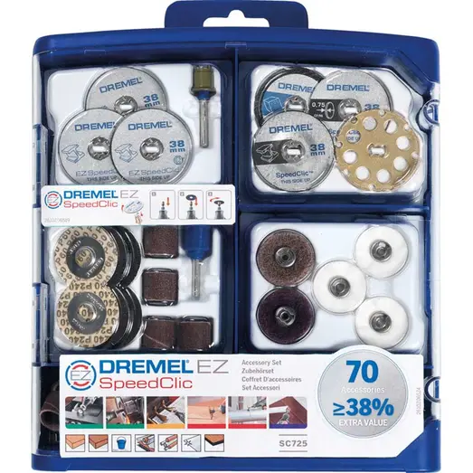 Dremel EZ Speedclic tilbehørssæt SC725