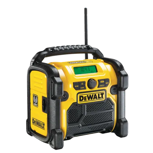 DeWALT  DCR020 kompakt multivolt DAB, FM/AM-radio