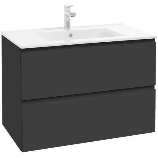 Milobad badmiljø Reno 80 cm mat antracit