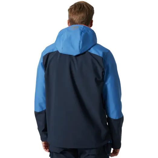 HH Workwear Oxford softshell jakke navy/stone