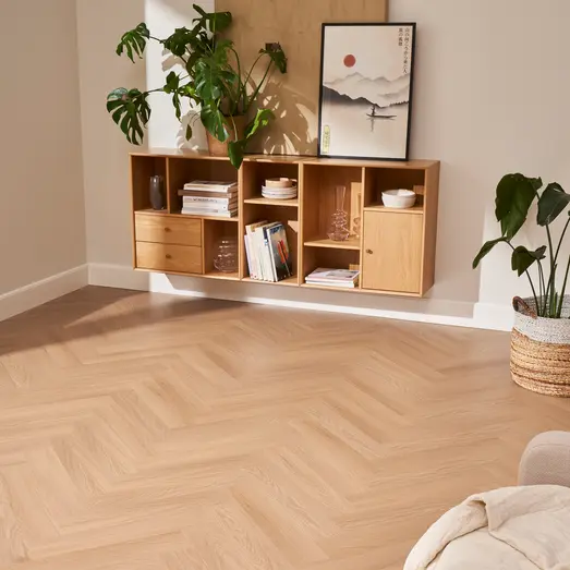 Wallmann Impressive sildeben laminatgulv invisible eg 600x120x7,65 mm