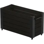 Plus Cubic Blomsterkasse m/hjul 50x120x70 cm