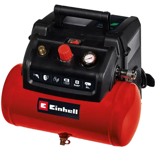 Einhell TC-AC 190/6/8 OF mobil kompressor 8 bar 6 L tank