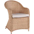 Furreby kurvestol bred flet natur