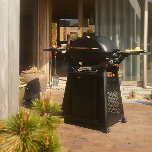 Weber® Q3200N+ gasgrill inkl. vogn