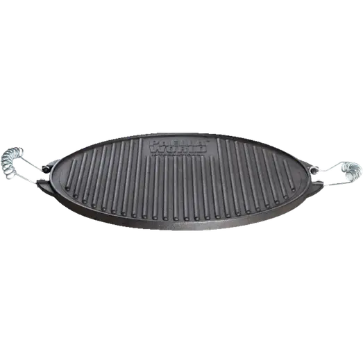 Grill plade i støbejern Ø42 cm