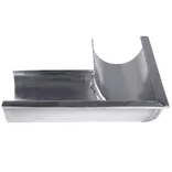Plastmo udvendig gering 90° zink
