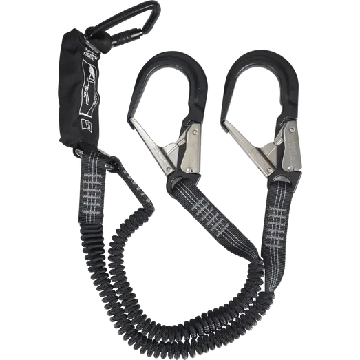 OX-ON Twin Safety Lanyard Comfort klatreline 1,5 m