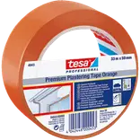 Tesa bygge/beskyttelsestape udendørs 33 m x 50 mm orange