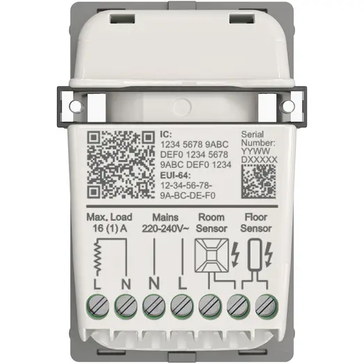 DEVIreg™ termostat til elektrisk gulvvarme med føler